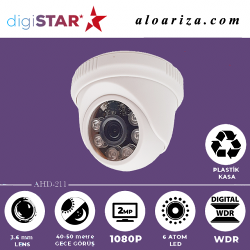 DİGİSTAR-211 2MP STARLIGHT