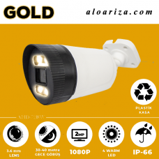 GOLD-72BW 2.0MP WARM LED 4in1