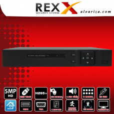 REX DVR 4CH 5MP XM HYBRID H265X